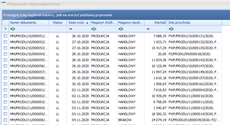 Gdzie rozszedł się towar? — rzeczywisty widok dodatku w Comarch ERP Optima, zdjęcie 7